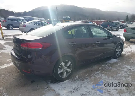 2018 Kia Forte Lx from USA, damaged, VIN 3KPFL4A7XJE249189